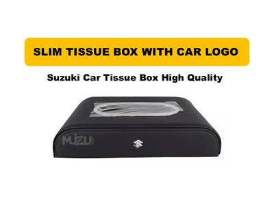 Suzuki Car Logo Tissue Box – Premium Quality, Stylish & Durable Car Accessory