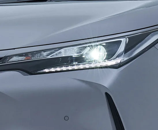 Daytime running lamps on the Toyota Corolla 2027