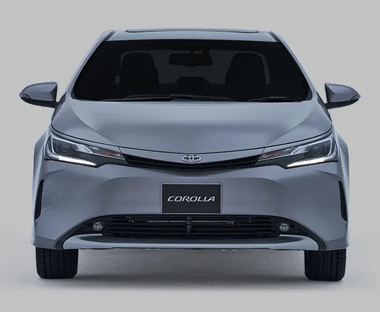 Redesigned front bumper of the Toyota Corolla 2027