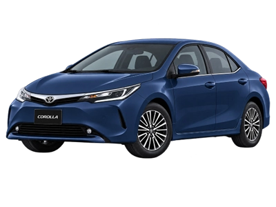 Toyota Corolla 2027 1.6 Altis CVT AT in Strong Blue